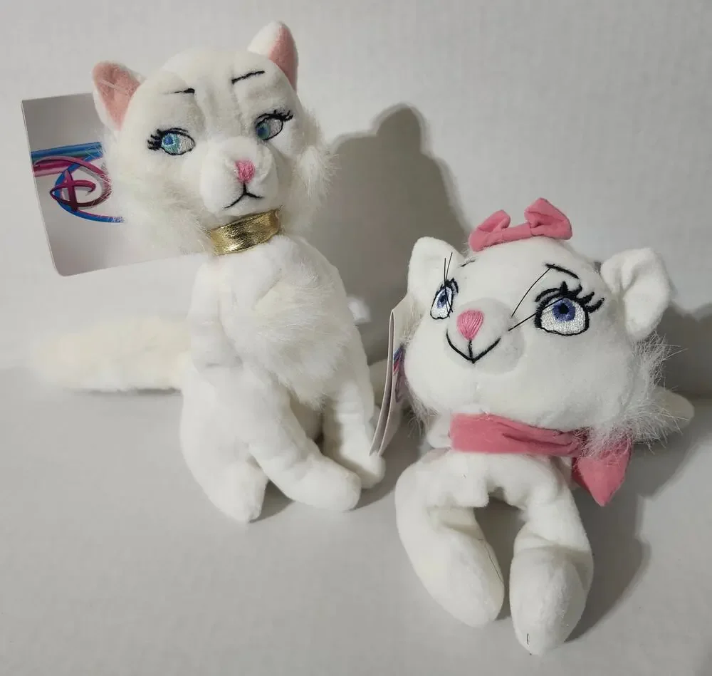 Disney Store Aristocats Duchess Marie Mini Bean Bag Plush Lot 7